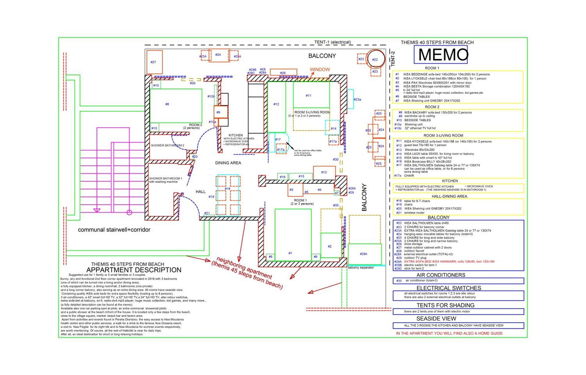 Themis 40 Steps From Beach Paralia Dionisiou Exterior foto