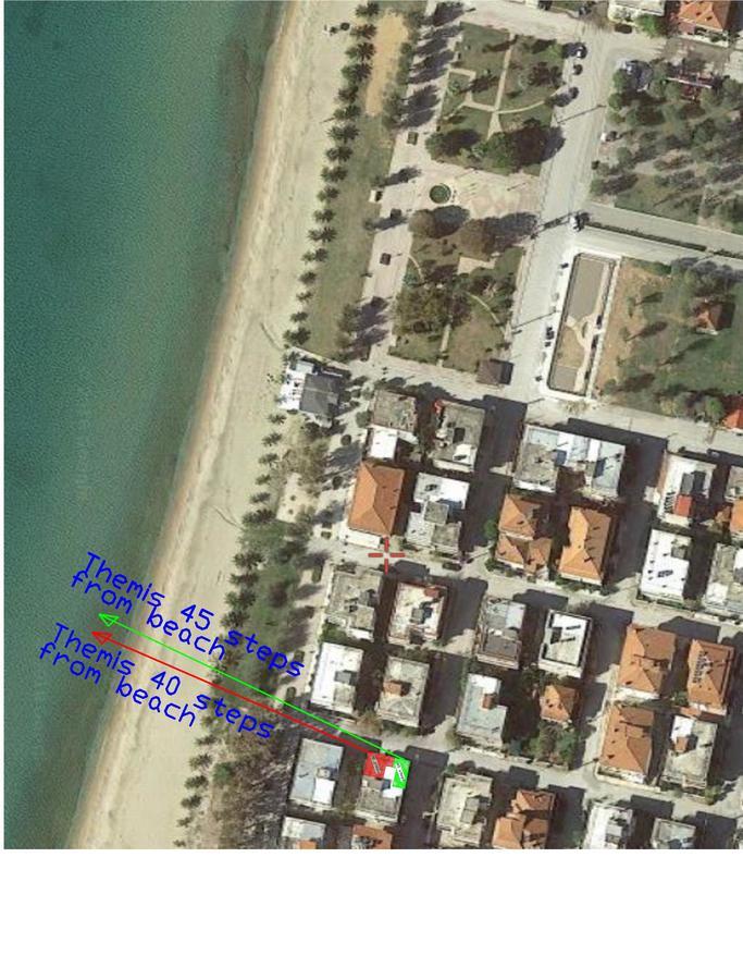 Themis 40 Steps From Beach Paralia Dionisiou Exterior foto